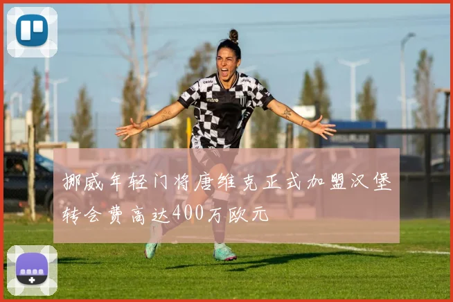 挪威年轻门将唐维克正式加盟汉堡转会费高达400万欧元